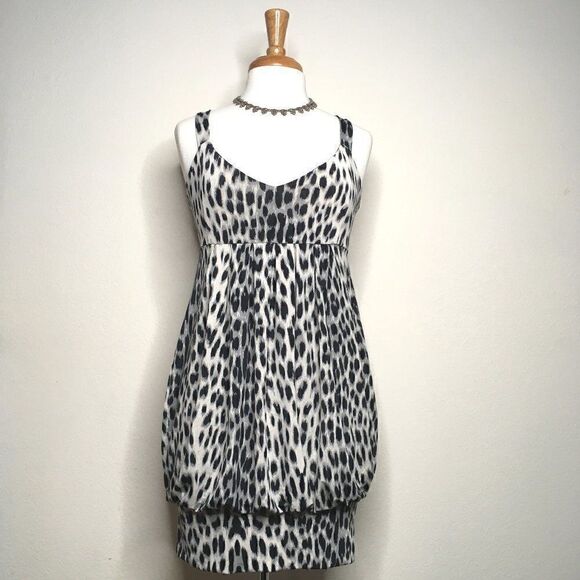 Crown of Hearts Dresses & Skirts - Crown Of Hearts Leopard Empire Bubble Dress